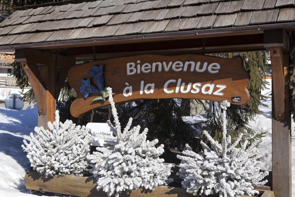 Hotel La Montagne La Clusaz Esterno foto