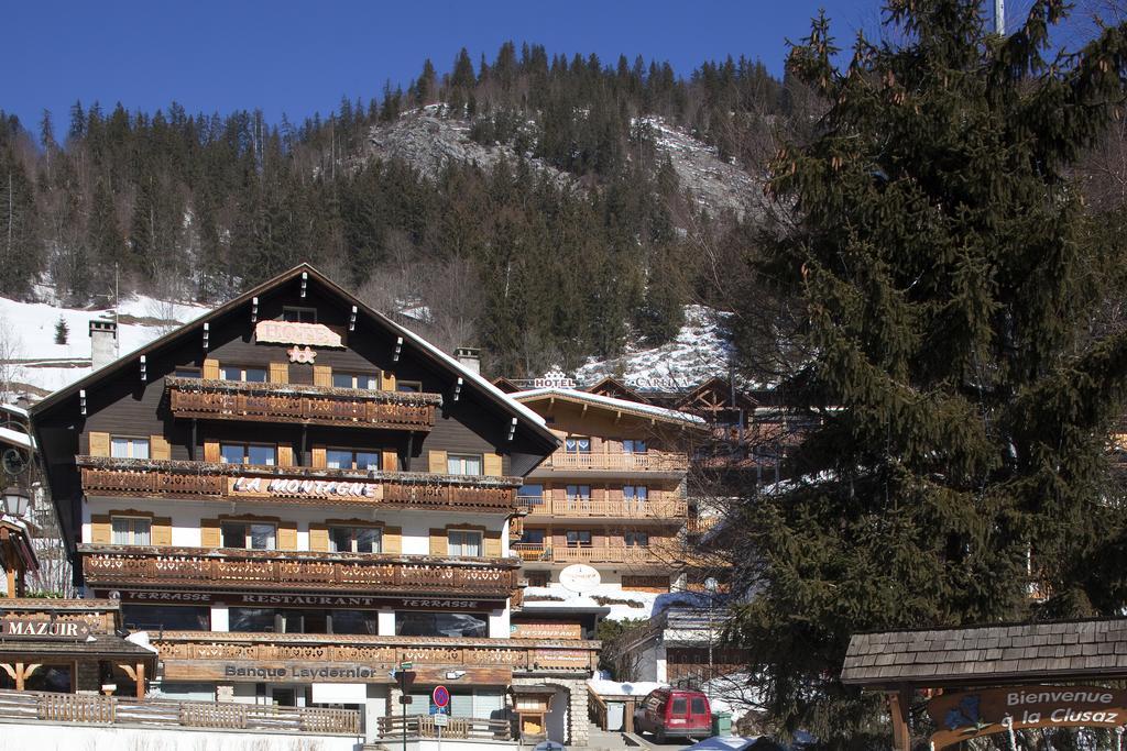 Hotel La Montagne La Clusaz Esterno foto