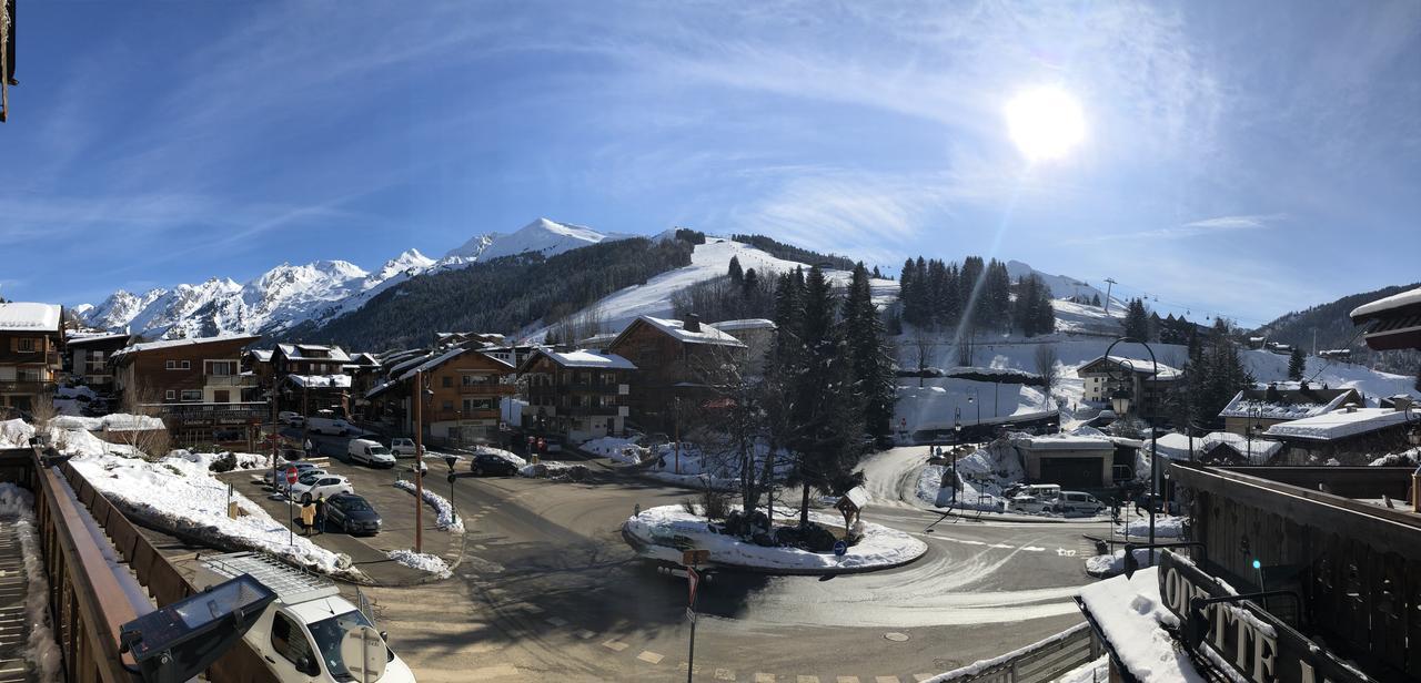 Hotel La Montagne La Clusaz Esterno foto