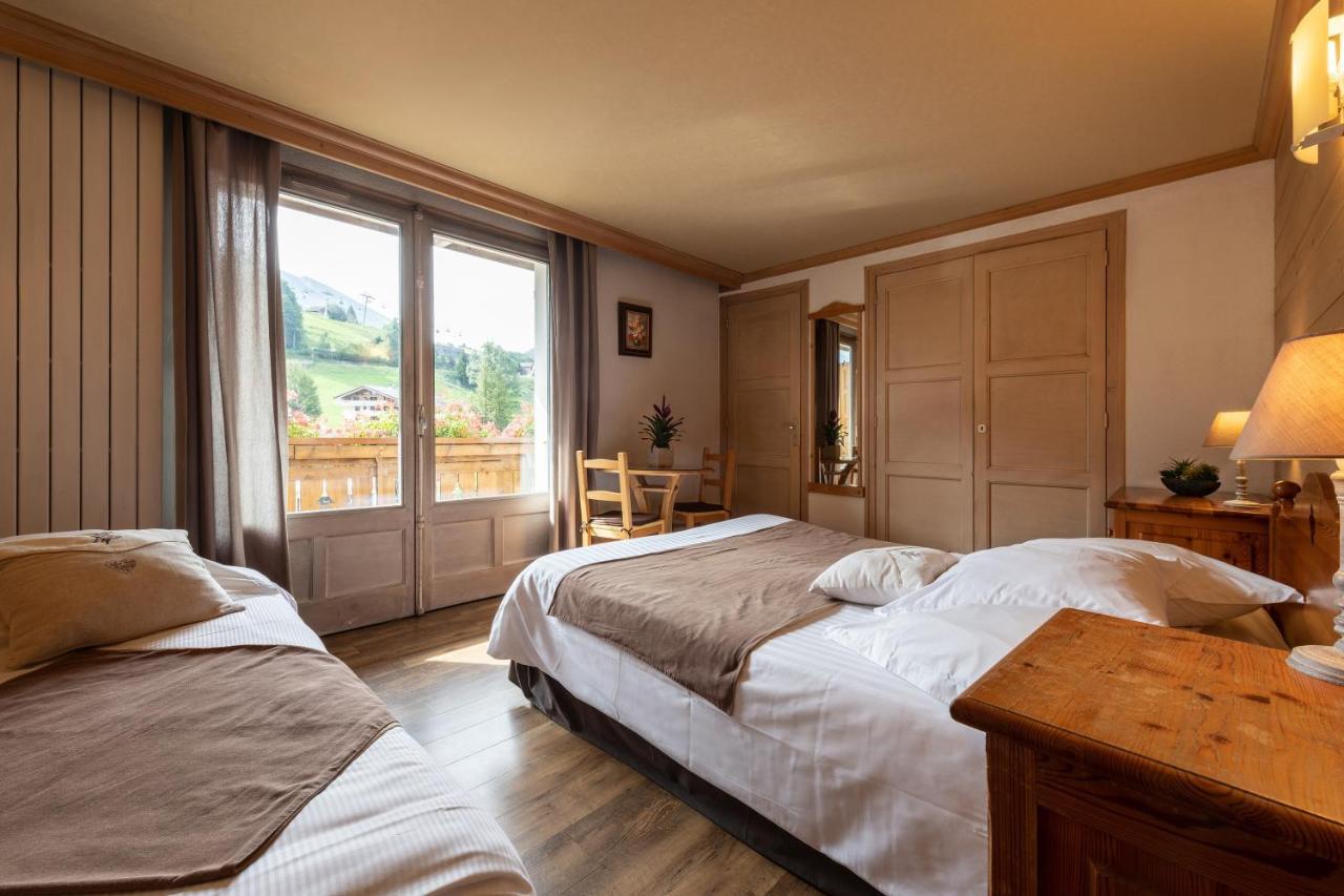 Hotel La Montagne La Clusaz Esterno foto