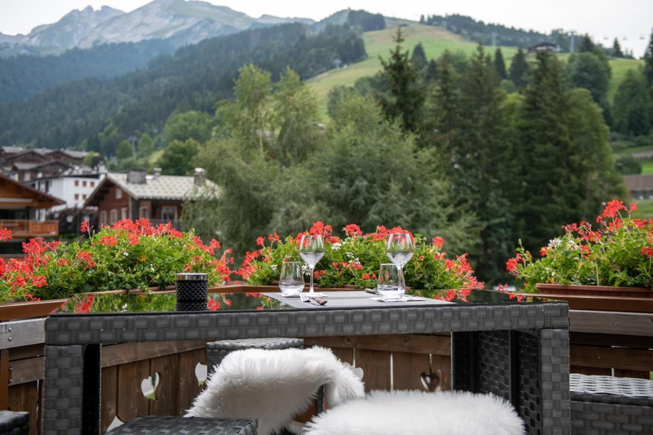 Hotel La Montagne La Clusaz Esterno foto